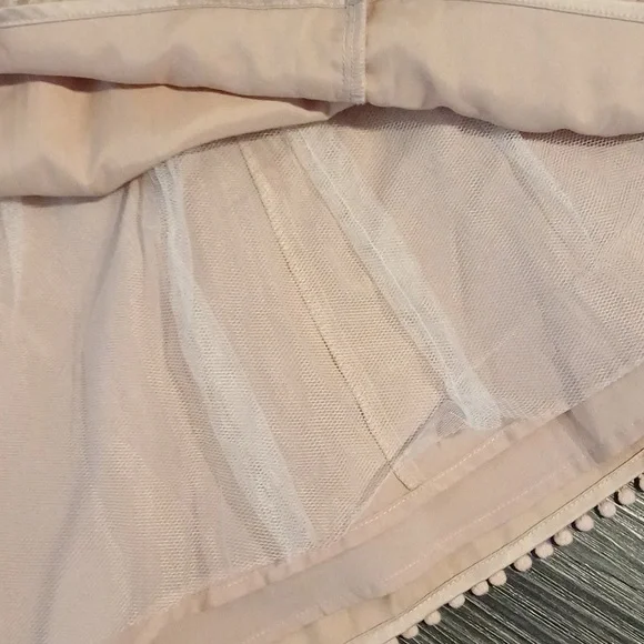 🔥🔥Eliza J blush Easter teared pleated lace skirt pockets 2 - Picture 7 of 16